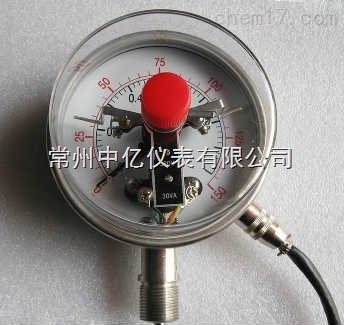 耐震雙(shuāng)金屬溫度(du)計耐震電(dian)接點雙金(jin)屬溫度計(ji)廠家