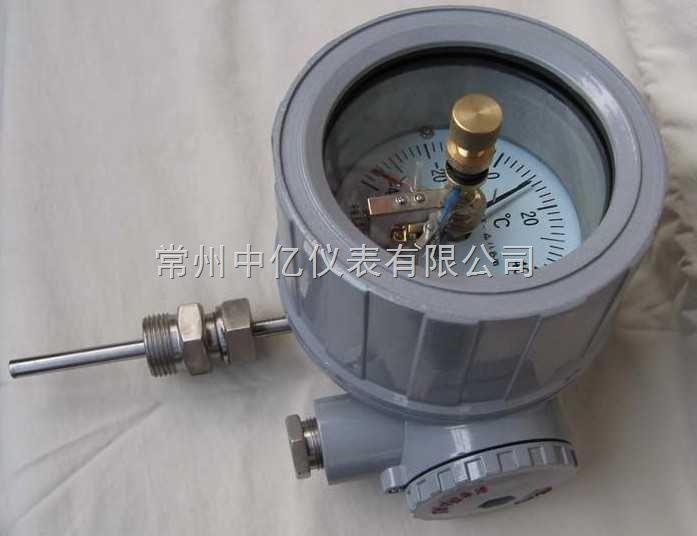 防爆(bao)電接點雙(shuang)金屬溫度(dù)計