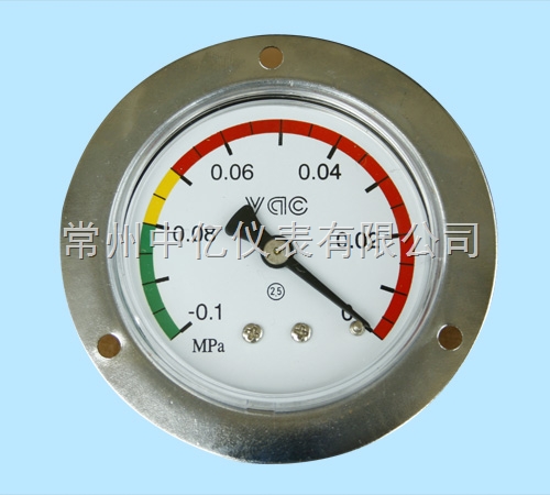 中億(yì)真空壓力(lì)表（英文表(biao)面）